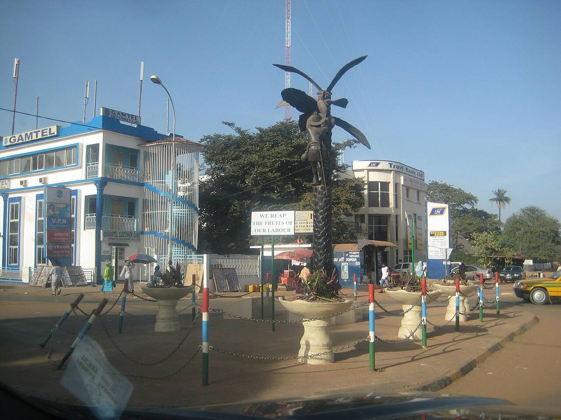 Gambia: where travellers using a local eSIM actually go