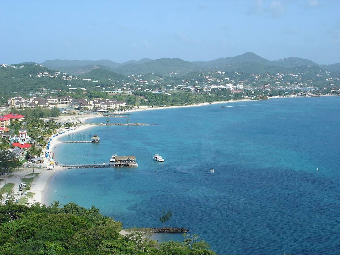 Saint Lucia: where travellers using a local eSIM actually go